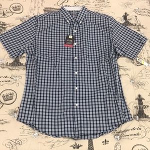 VAN HEUSEN Classic-Fit Gingham Flex Shirt